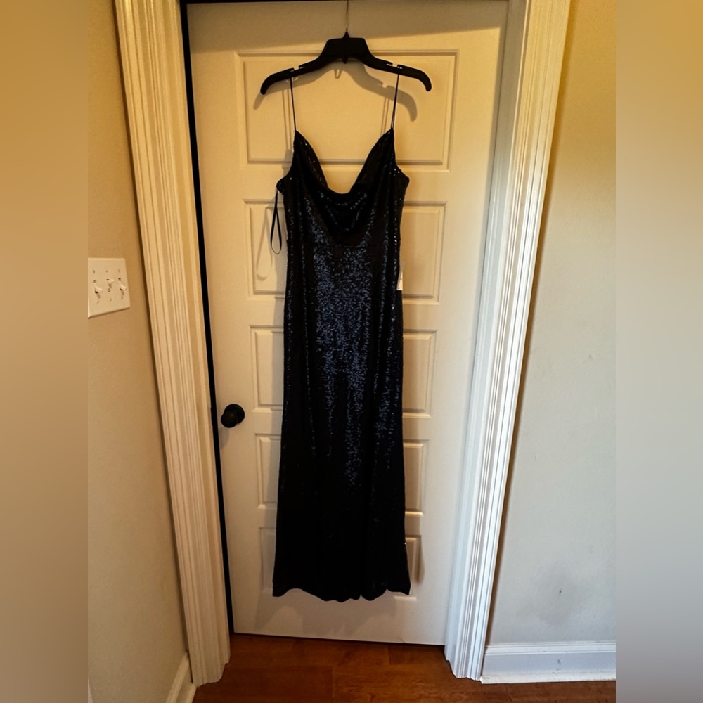 NWT Dillard's Navy Blue Prom/Ball Dress